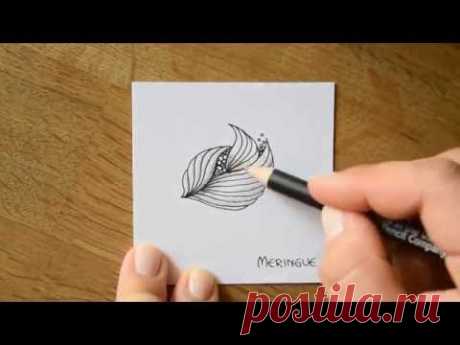 10 Zentangle-Muster im Zeitraffer - #13