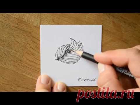 10 Zentangle-Muster im Zeitraffer - #13