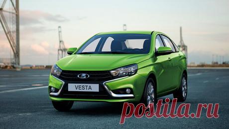 Lada Vesta возглавила тройку популярнейших бюджетных автомобилей в России