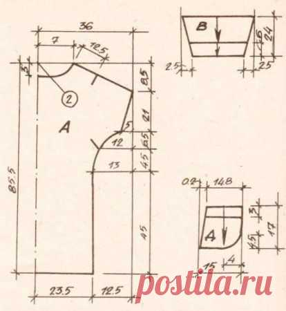 Выкройка детского халата. Сшить детский халат