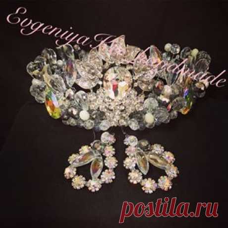 Короны, Диадемы, Ободки, Колье @evgeniyakei_handmade‘s Instagram profile • Tofo.me: Instagram Online Viewer (Pinsta.me)