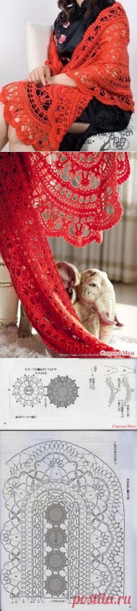Irish crochet &amp;: STOLE ПАЛАНТИН