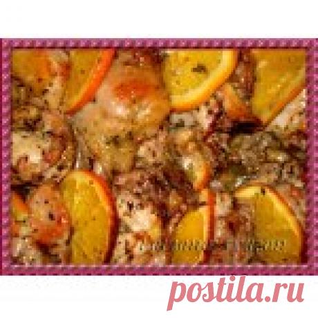 Курица с апельсинами Кулинарный рецепт