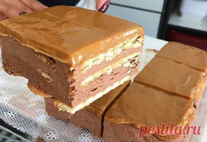 Вкусный Шоколадный торт без выпечки