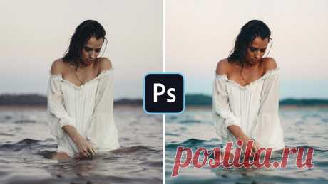 Быстрая цветокоррекция в Photoshop Очень быстрая и очень простая цветокоррекция в Photoshop Если вы хотите чтобы вашу работу увидели, то публикуйте ее в инстаграме с хештегом: #atlantis_art_pr...
