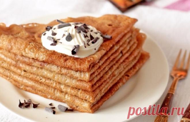 Представляем вашему вниманию рецепт очень вкусных блинчиком для разнообразия вашего семейного чаепития.  Это аромат кофе и ванили сведет с ума всех. Блинчики настолько вкусные, что от них просто...