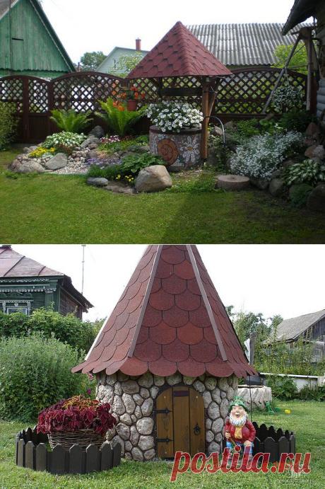 ДИЗАЙН САДОВОГО КОЛОДЦА | Самоцветик