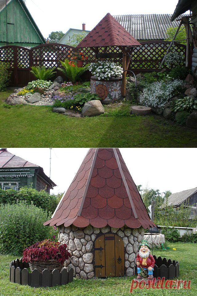 ДИЗАЙН САДОВОГО КОЛОДЦА | Самоцветик