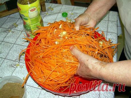 Корейская морковка - все тонкости приготовления!