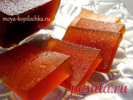 Яблочный мармелад. Намного полезнее конфет и никакой возни