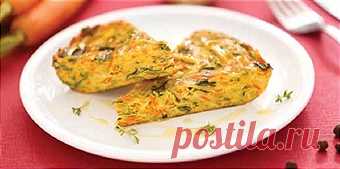 Кугель с кабачком, шпинатом и морковью - Рецепты для Мультиварки