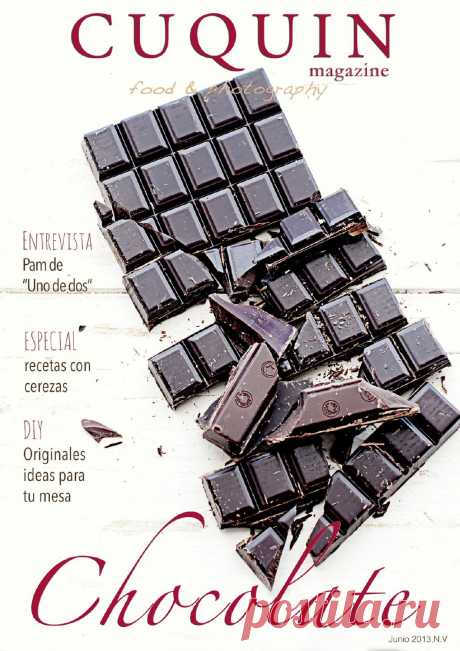 Cuquin Magazine - Núm. V Os presentamos el número de verano de Cuquin Magazine.
En él, encontraréis deliciosas recetas con chocolate y una colección de platos frescos y sencillos ideales para el verano.