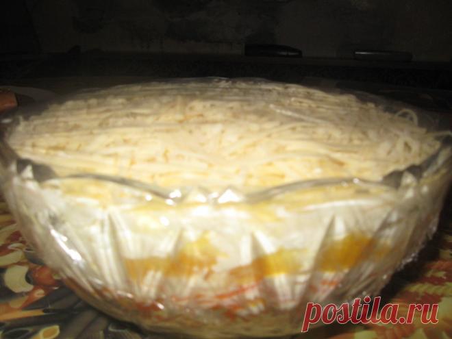 Салат "Восторг гостей". Кулинар.ру – более 100 000 рецептов с фотографиями. Форум.