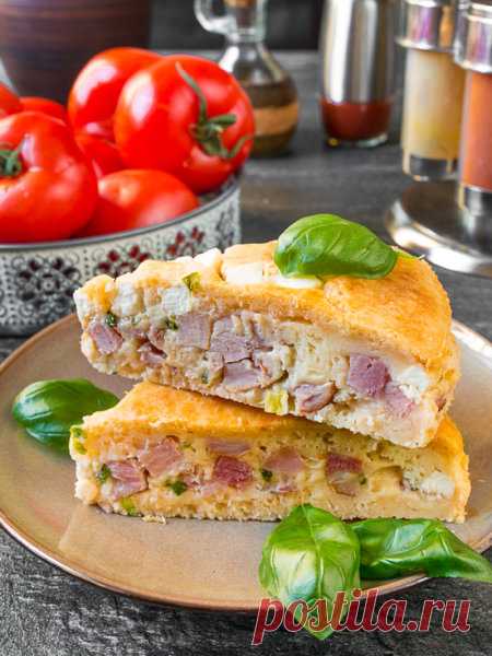 Рецепт запеканки с копченой курицей и сыром на Вкусном Блоге