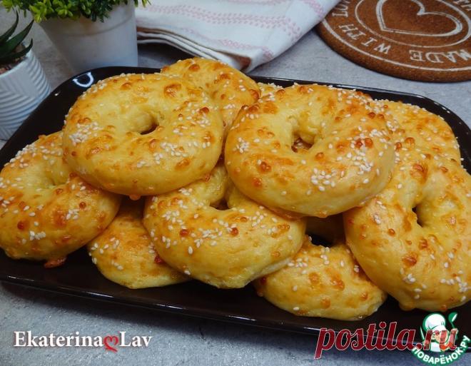 Творожно-сырные колечки в духовке Кулинарный рецепт