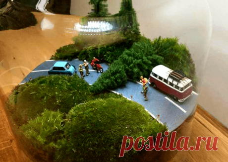 Флорариумы: виды, описание, идеи оформления ~ Planetalsad