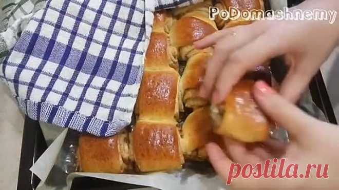 Самый быстрый рецепт ДРОЖЖЕВОГО ТЕСТА! Воздушные БУЛОЧКИ с Корицей и Сахаром!