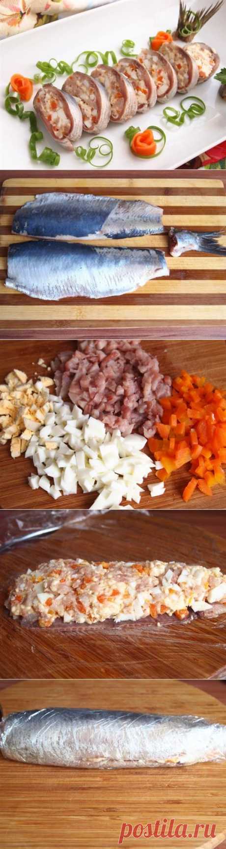 Фаршированная сельдь