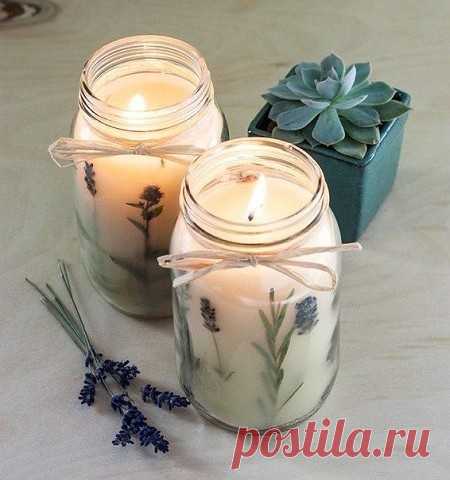 ​Ароматные свечи своими руками