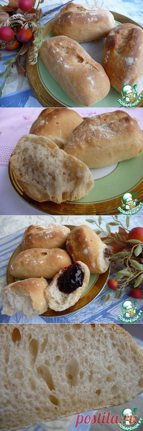 Очень вкусные булочки для завтрака - кулинарный рецепт