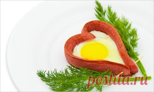 Украшение блюд: романтические нотки.