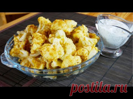 Цветная капуста на сковороде - быстро, просто,  вкусно