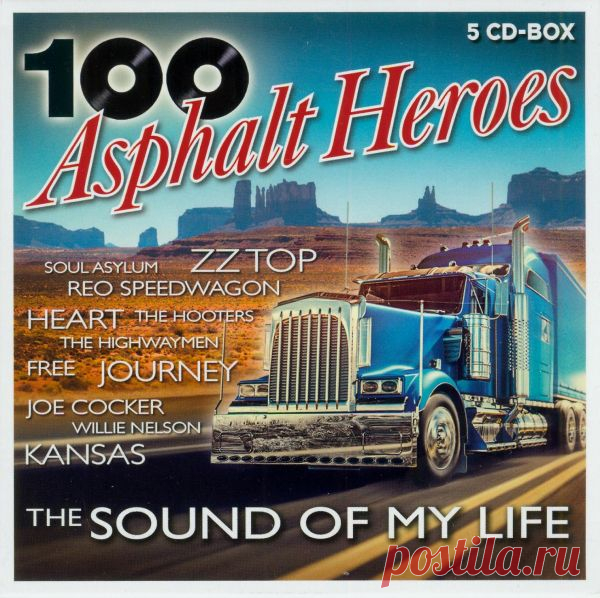 100 Asphalt Heroes - The Sound Of My Life (5CD) Mp3 Исполнитель: Various ArtistНазвание:100 Asphalt Heroes - The Sound Of My Life (5CD)Дата релиза: 2020Жанр музыки: Pop, Rock, RnBКоличество композиций: 100Формат | Качество: MP3 | 320 kbpsПродолжительность: 06:36:31Размер: 967 MB (+3%)TrackList:Disc1:01. Manfred Mann's Earth Band - Davy's On The Road