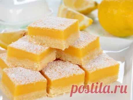 Лимонные бары