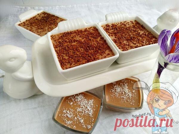 Диетический десерт из ряженки с желатином без сахара. 15 минут и вкусняшка готова | Рецепты блюд без муки, без мяса | Дзен