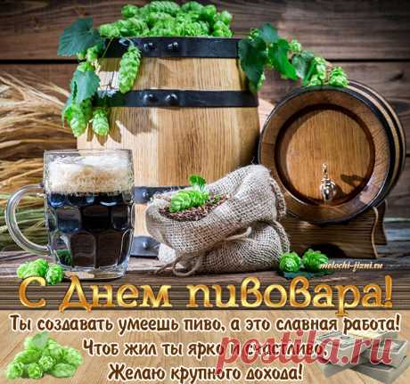 Дорогие пивовары,
Вам желаем в жизни счастья,
Пиво бродит пусть, живет,
Пусть ласкает губы пена,
И пусть пиво пьет народ.