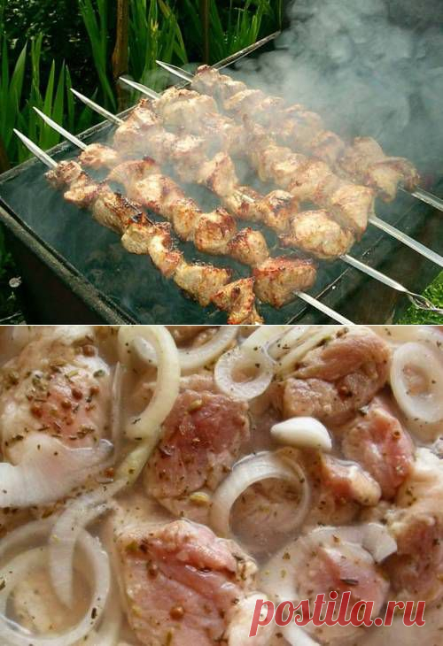 Маринад для шашлыка с уксусом. Уксусный маринад / Простые рецепты