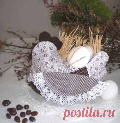 Dublirin-Шьем сами-Курочка-корзинка