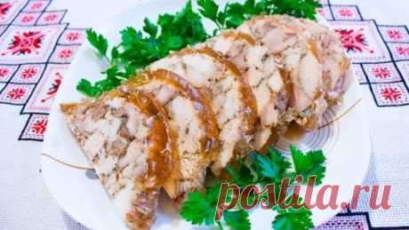 КУРИНАЯ ВЕТЧИНА в банке в домашних условиях