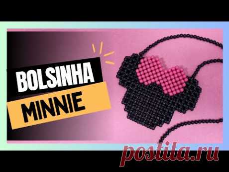 VENHA APRENDER COMO FAZ ESSA BOLSINHA MINNIE