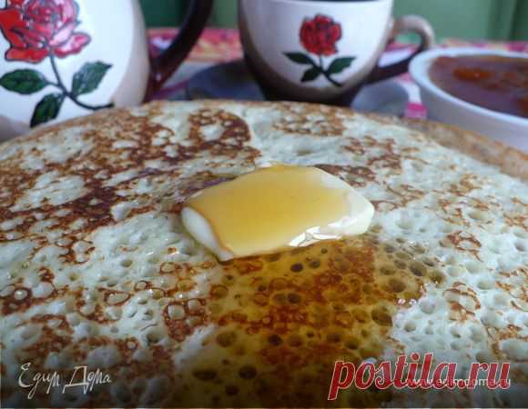 Пышные дрожжевые блины рецепт 👌 с фото пошаговый | Едим Дома кулинарные рецепты от Юлии Высоцкой