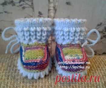Вязание пинеток спицами. Более 23 схем вязания пинеток на Knitka.ru - вязание спицами.