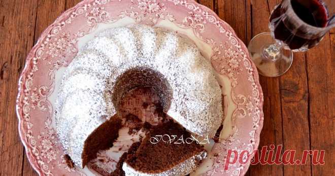 Шоколадов кекс с рикота без яйца - Ciambellone di ricotta e cioccolata senza uova