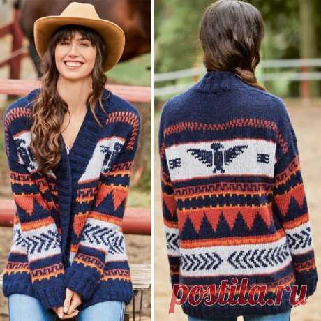 Жакет спицами в этно-стиле
Правда, красивый жакет? Очень к месту будет смотреться на пленэре.
#вязание_спицами #жакеты_спицами #жаккард #интарсия #knitting