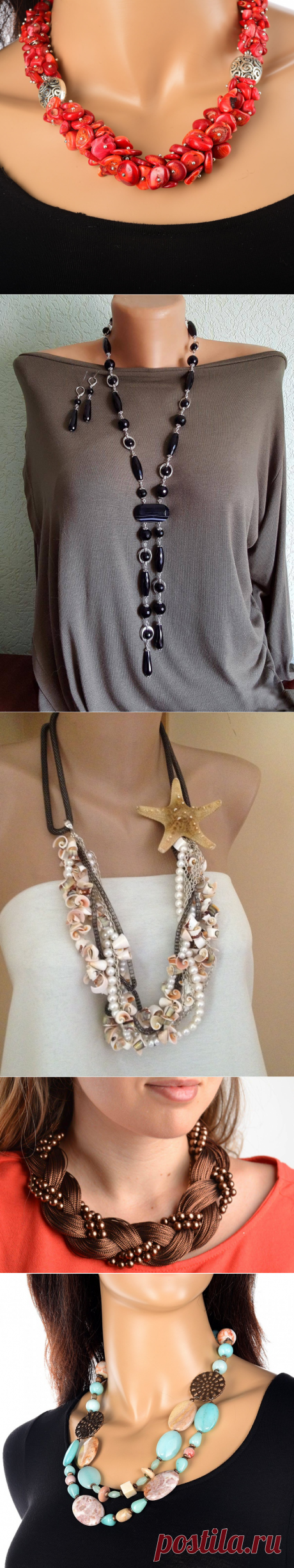 Колье своими руками: 115 фото и схем создания стильных украшений для начинающих