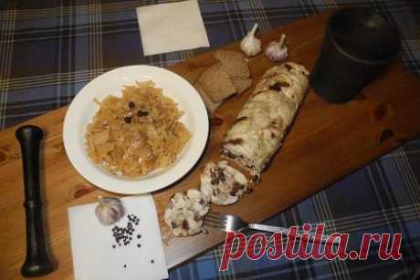 Домашняя колбаса: из курицы, без копчения