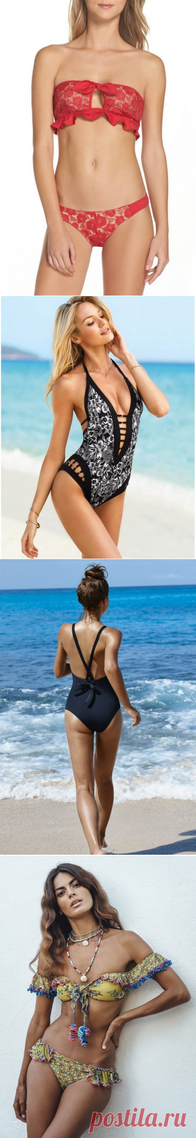 Модные женские купальники 2018-2019: топ-10 самых трендовых моделей купальника