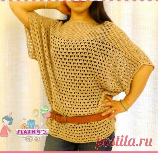 Туника свободной формы для любой фигуры