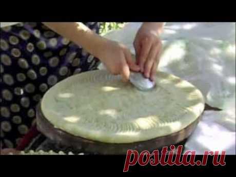 Tajik Bread Making - YouTube