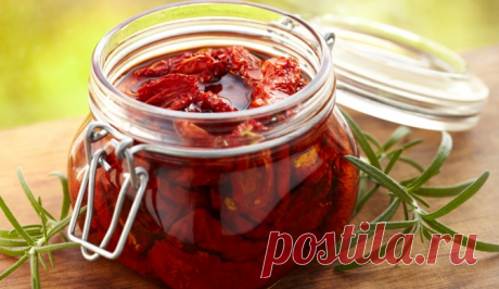Изюминка итальянской кухни — Безумно вкусные вяленые помидоры.