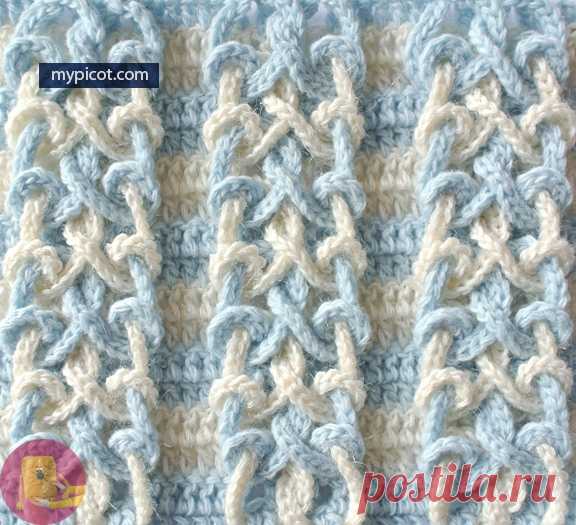 Неповторимый узор крючком — Сделай сам, идеи для творчества - DIY Ideas