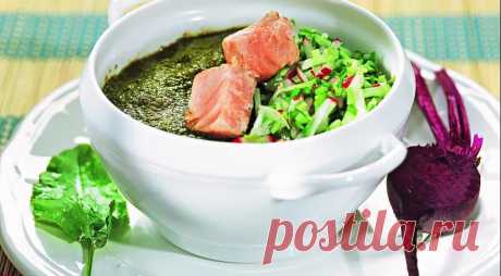 Холодный суп Ботвинья, пошаговый рецепт с фото на 490 ккал