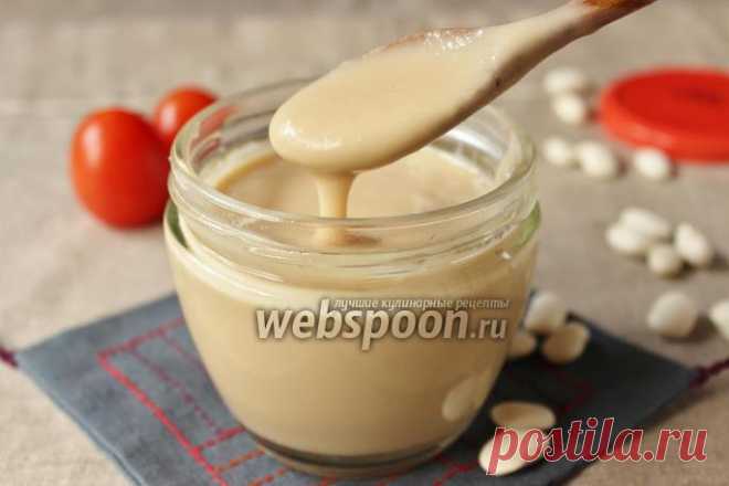 Фасолевый соус почти как майонез рецепт с фото, как приготовить на Webspoon.ru