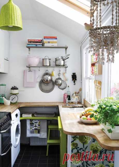 ⒽⓂ Как обустроить маленькую кухню: 9 полезных советов - HappyModern.RU