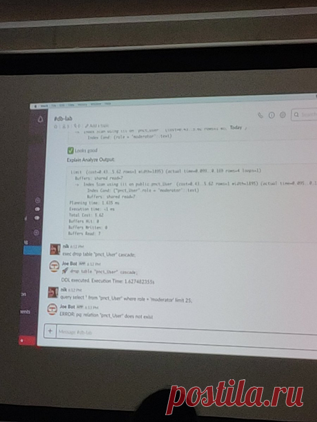 using #Slack as #sql #client ... #DevOps #developers