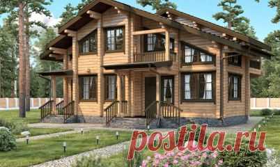 Проекты домов из клееного бруса от компании «Вятский Терем» - Компания «Вятский Терем»